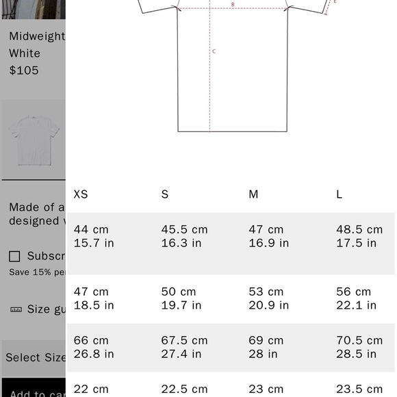 CDLP Midweight T-Shirt
White
Essential White Crew Neck T-Shirt Sz L - Picture 4 of 11